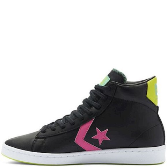 NIB Pro Leather Mid Hi-Vis Black 169651C US Mens 10.5 - Picture 6 of 7